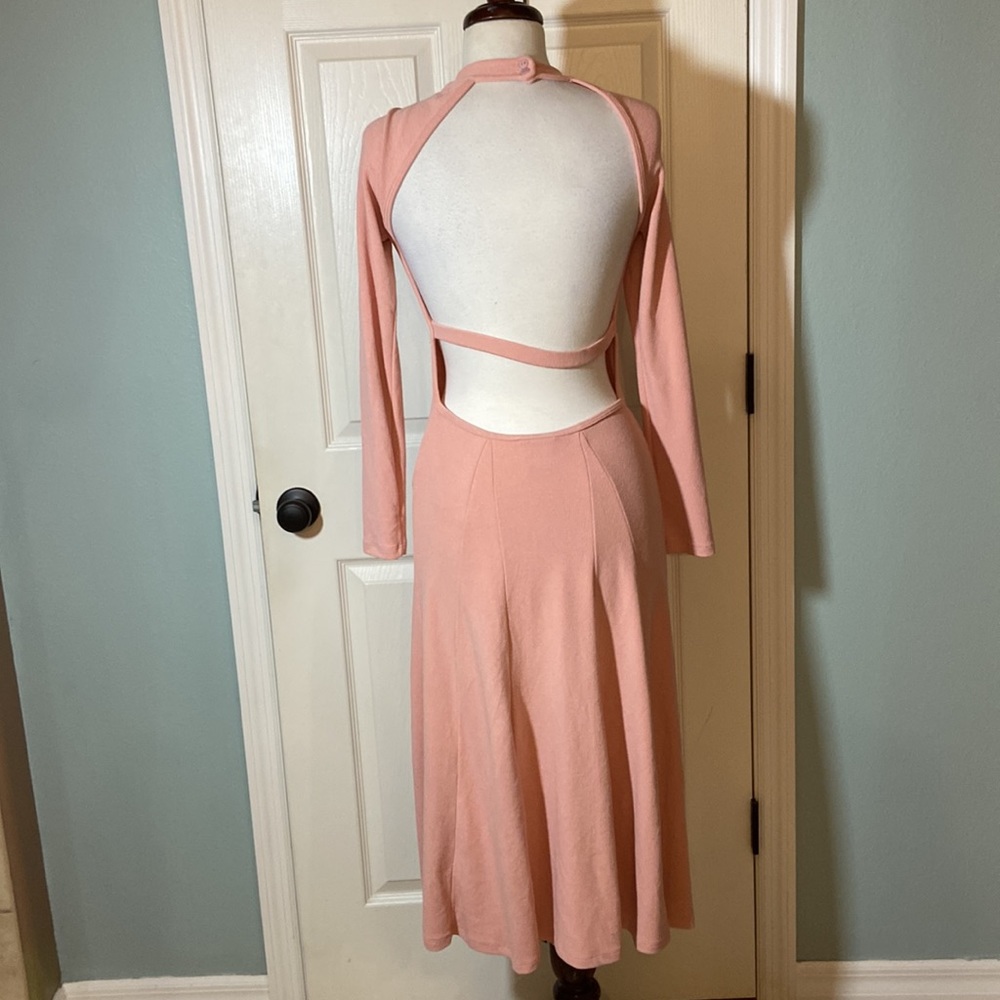 NWOT Farm Rio Open Back Midi Dress - Picture 3 of 9